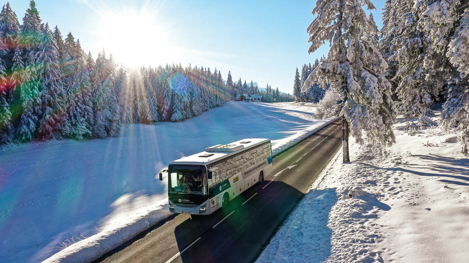 Bus from Grenoble to ski resorts